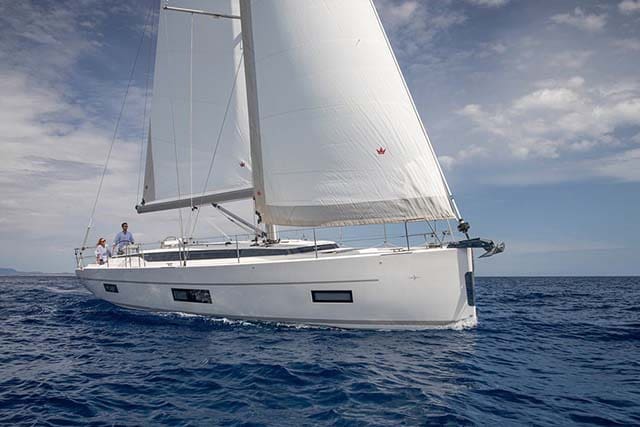 Bavaria C45 Under Sail