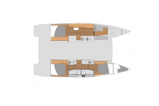 Elba 45 3C3H 2026 Model accommodation layout