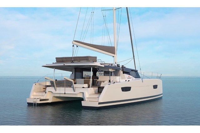 Elba 45 3C3H 2026 Model at anchor